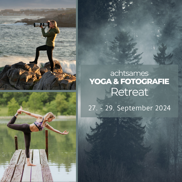 Achtsames Yoga und Fotografie Retreat in den Bündner Bergen