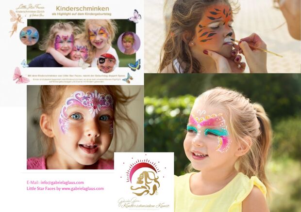 Professional face painting as a highlight for your child’s birthday party