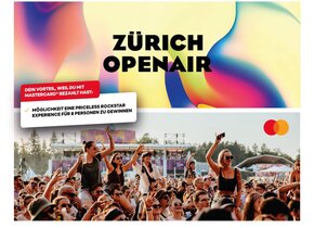 1x Zürich Openair Ticket für Weekend 2 zum Early Bird...
