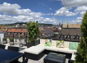 Wunderschön 2.5 Zimmer Wohnung mit 30m2 Dachterrasse...