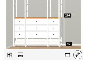 IKEA Kleiderschrank Elvarli