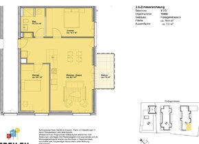 Erstbezug / First-time occupancy 3.5 - Zimmer Wohnung mit...