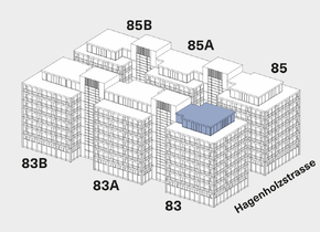 Helles und hochwertig ausgebautes Penthouse Office im...