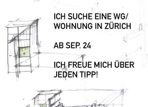 Ich suche eine Wohnung in Zürich