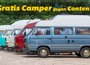 Gratis Camper gegen Content!