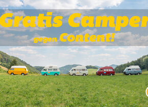 Gratis Camper gegen Content!