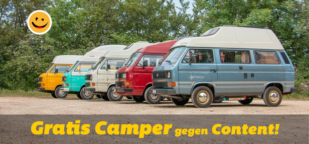 Gratis Camper gegen Content!