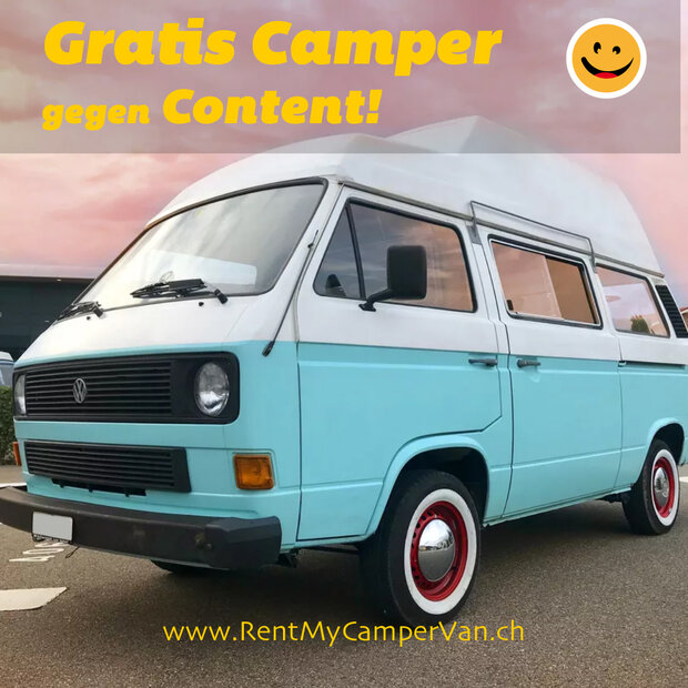 Gratis Camper gegen Content!