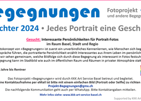 Suche für Fotoprojekt "Begegnungen - Gesichter 2024...