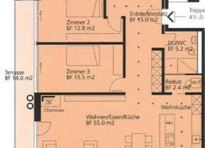 Moderne lichtdurchflutete 4.5 Zimmer Wohnung