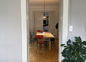 Room for rent in 4.5 room apartment (120sqm) in Zürich.