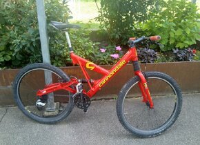 Cannondale Super V 500, Shimano XT 27-Gang