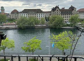 3.5 Zimmerwohnung (128qm) inkl. Balkon mit Limmat Ausblick