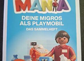 Migros Mania Playmobil Sticker