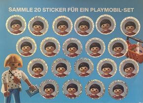 Migros Mania Playmobil Sticker