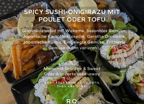 Roxy Bento Lunch This Week, 11-13 Sept