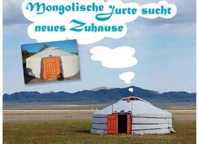 Mongolische Jurte zu verkaufen