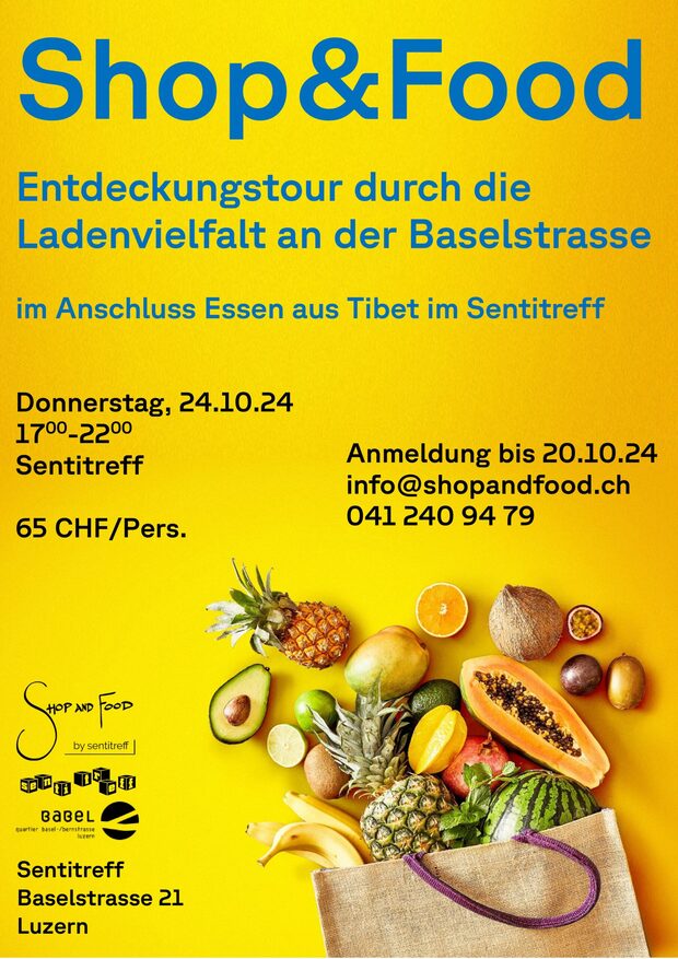 Shop&Food - Öffentliche Tour