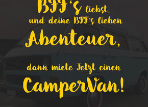 Sommer verlängern! CamperVan mieten!