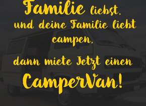 Sommer verlängern! CamperVan mieten!