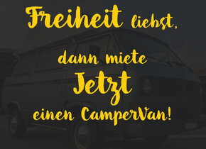 Sommer verlängern! CamperVan mieten!