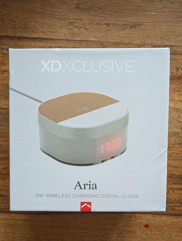 Wireless Charging Digital Clock