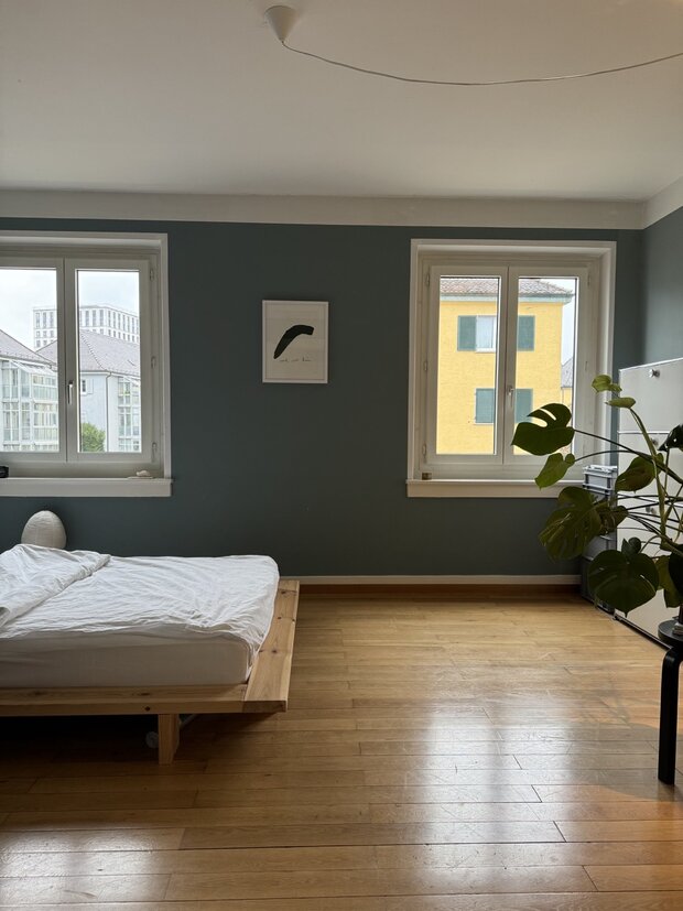 Zimmer (15 m2) in traumhafter Altbauwohnung (WG) in Zürich Altstetten