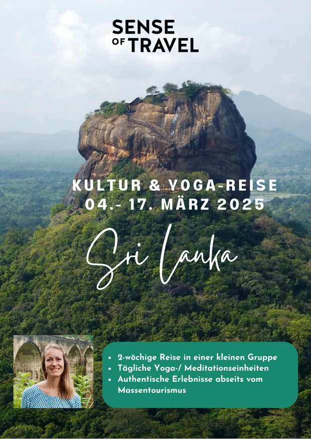 Yoga- und Kulturreise Sri Lanka
05.- 17. März 2025