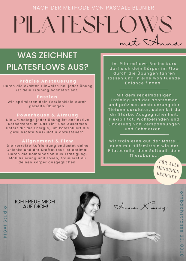 Pilatesflows - gratis Probelektion!