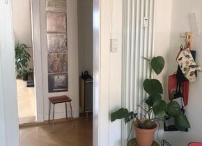 temporäre Miete Dachgeschoss-Altbau-Wohnung mit Sicht...