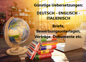 Übersetzungen aller Texte in DEUTSCH – ITALIENISCH –...