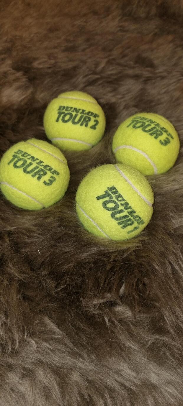 4 x Dunlop Tour Tennisbälle - 2 CHF