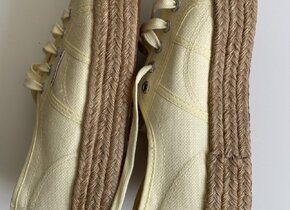 Neuwertiger SUPERGA Sneaker im Espadrilles Stil, Grösse 37