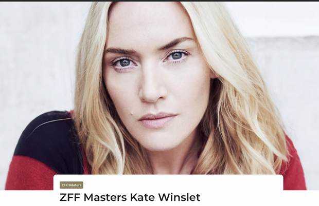 See Kate Winslet live - ZFF Master's Talk