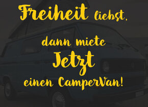 Sommer verlängern! CamperVan mieten!