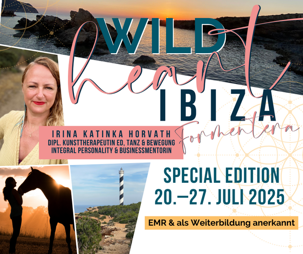 WILD HEART IBIZA + FORMENTERA
Sonntag, 20.–27. Juli 2025