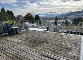 Zentrale, ruhige Dachwohnung mit 
top Dachterrasse in...