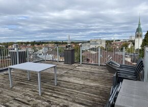 Zentrale, ruhige Dachwohnung mit 
top Dachterrasse in...