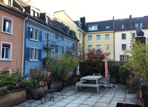 Sehr ruhige 2-Zimmer-Wohnung mit privater Dachterrasse im...