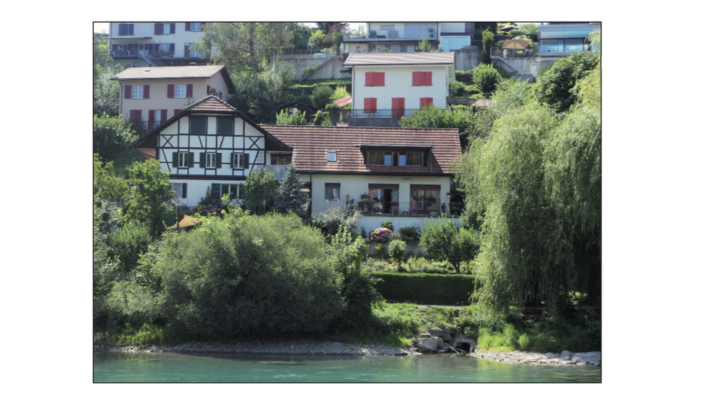 Gemeinschaftlich und selbstverwaltet direkt an der Aare...