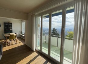 Tolle Wohnung mit bester Aussicht auf die Stadt