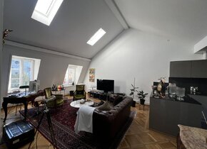 Luminous and charming attic apartment Bern