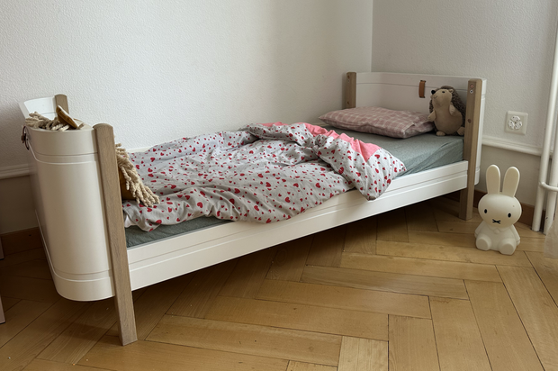 Wood Mini+ Mitwachsendes Bett für Kinder (0-9 Jahre)