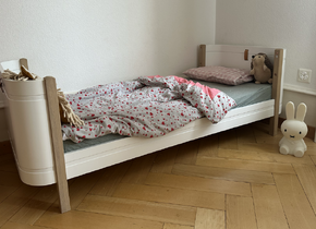 Wood Mini+ Mitwachsendes Bett für Kinder (0-9 Jahre)