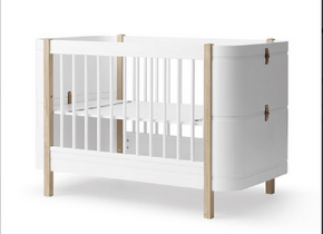 Wood Mini+ Mitwachsendes Bett für Kinder (0-9 Jahre)