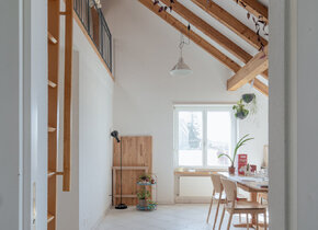 Dachwohnung mit Alpenblick