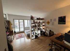 Helles WG-Zimmer in einer 5.5 Zimmer Wohnung im Herzen...