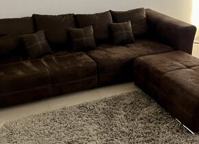 Sofa inkl. Hocker