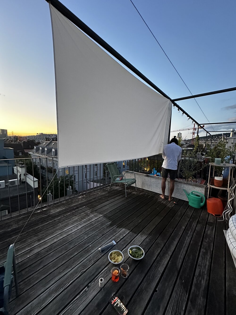 Wohnungstausch; Lust auf private Dachterrasse?