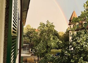 2 Zimmer-Wohnung, 3.Stock mit Wohnküche und Balkon.